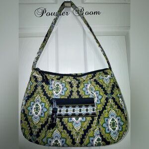 Vera Bradley Hobo Shoulder Bag Cambridge Handbag Retired Purse
